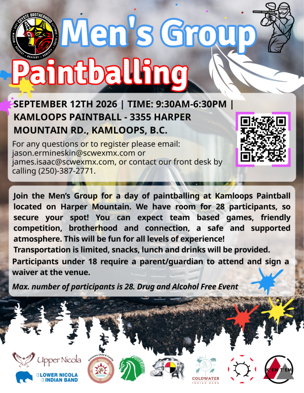 click to  Image for Men's Group: Paintballing