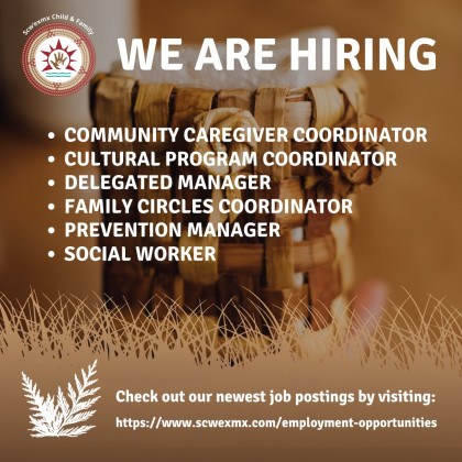 Job Postings from Our Nations